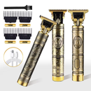 Kit Máquina de Aparador de Cabelo Profissional T9 - Precisão e Estilo em Cada Corte.