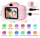 Mini Câmera Infantil-1920x1080 (Full HD)-32GB-TFT de 2 polegadas-200mAh-USB 2.0