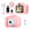Mini Câmera Infantil-1920x1080 (Full HD)-32GB-TFT de 2 polegadas-200mAh-USB 2.0