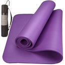 Kit 2 Tapetes Colchonetes (Yoga, Pilates, Fitness) Cores (Azul, Preto, Rosa) Leve, Macio e Flexível.