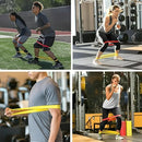 Super Kit 5 Faixas Elásticas Premium, Mini Band Para Exercício Funcional, Pilates, Fisioterapia, Yoga, Fortalecimento Muscular