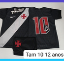 Conjunto Infantil Vasco da Gama – Camisa + Shorts | Tamanhos 10 e 12 Anos