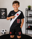 Conjunto Infantil Vasco da Gama – Camisa + Shorts | Tamanhos 10 e 12 Anos