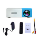 Mini projetor yg300 pro led 1080p hd completo portátil