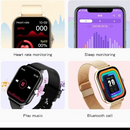SmartWatch Dourado Design Elegante + Pulseira