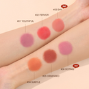 Maquiagem Batom Blush Vara 3-em-1 Olhos, Bochecha e Lábio Matiz à Prova D.água