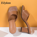Salto alto verão deslizamento em flip flop - EILYKEN