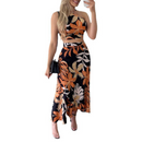 Saia Longa + Conjunto Sexy sem Mangas - FLAVIA