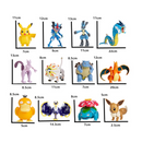 Caixa com Bonecos Pokemon mais Poke bola Colecionáveis