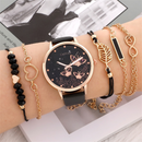 Relógio Feminino Borboleta Elegante com Pulseiras Personalizadas