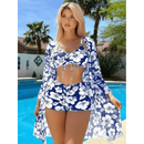 Kit Verão de Três Peças De Cintura Alta