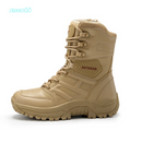 Bota de Couro Força Especial Tático para o Deserto