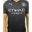 CAMISETA PREMIUM DO MANCHESTER CITY II PRETA 2025/26