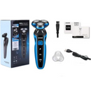 Barbeador elétrico para homens clipper trimmer rotary 100% à prova de água