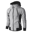 Jaqueta Masculina Bomber Cachecol com Capuz