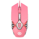 Mouse Gamer ergonômico com fio RGB LED retro iluminado 3200dpi 6 botões