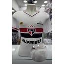 CAMISETA PREMIUM DO SÃO PAULO I BRANCA 2025/2026