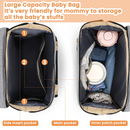 Mochila Cama Portátil (5 in 1)  Perfeita para Viajar com seu Bebê + Carregador Portátil + Garrafa de leite.