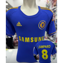 CAMISETA PREMIUM DO CHELSEA SAMSUNG RETRÔ LAMPARD Nº 8