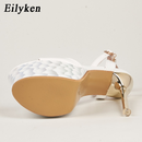 Sandália Salto Alto Design Moderno - EILYKEN