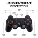 Vídeo Game Console com 14000 Jogos + Games Handheld + 2 Controles