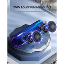 Caixa de som com Alto-falante WISE TIGER, Bluetooth, sem fio 25W IPX7 À prova d&