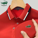 Camisa Masculina Polo Bordada Confortável - CARTELO