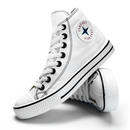 Tênis Cano Médio SF Preto e Branco - STAR CONFORT