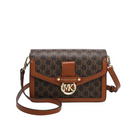 Bolsa de Ombro Designer Redondo Crossbody de Luxo
