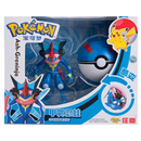 Caixa com Bonecos Pokemon mais Poke bola Colecionáveis