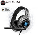 ONIKUMA K19 Gaming Headset Fones de ouvido Fones de ouvido estéreo com cancelamento de ruído e microfone