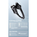 Lenovo XT80 Sports Wireless Headphones LED Power Display