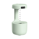 Umidificador de ar de gota de água 800ml difusor antigravidade USB luz noturna