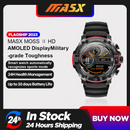SmartWatch MASX MOSS Ⅱ Display AMOLED Militar À prova D&