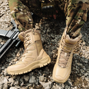 Bota de Couro Força Especial Tático para o Deserto