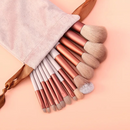 Kit Conjunto de Pincéis de Maquiagem 13 Unidades + Bolsa