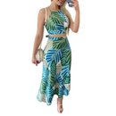 Saia Longa + Conjunto Sexy sem Mangas - FLAVIA