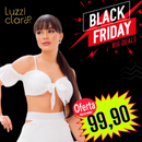 Conjunto de Saia Longa de Chiffon Cropeed - ANNA