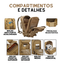 Mochila Militar Tática Impermeável 50 Litros