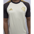 CAMISETA PREMIUM FLAMENGO TREINO II - BEJE