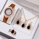 Kit Presente Feminino Conjunto de 4 peças com Relógio