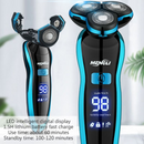 Barbeador elétrico para homens clipper trimmer rotary 100% à prova de água