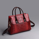 Bolsa Sacola de Luxo Designer Crocodilo Retro
