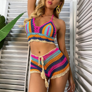 2 Peças Conjunto Colorido Verão 2023