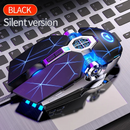 Mouse Gamer ergonômico com fio RGB LED retro iluminado 3200dpi 6 botões