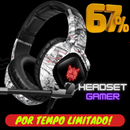 ONIKUMA K19 Gaming Headset Fones de ouvido Fones de ouvido estéreo com cancelamento de ruído e microfone