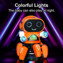 Robô Dançarino com 5 musicas, 7 LEDs e Garras Polvo elétrico .