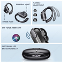 Lenovo XT80 Sports Wireless Headphones LED Power Display
