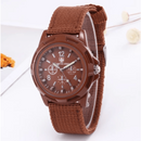 Relógio Masculino De Quartzo Com Pulseira De nylon Esportivo Da Moda