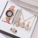 Kit Presente Feminino Conjunto de 4 peças com Relógio